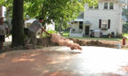 Applying Pigment to Stamped Concrete
